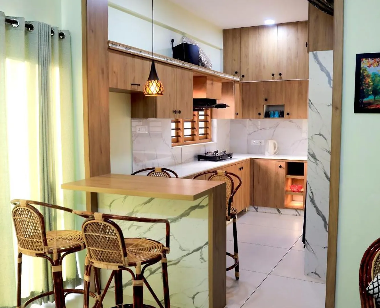 The Nest Cozy Retreat In Kovalam Apartment Thiruvananthapuram 0*,